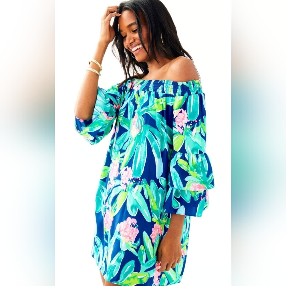 Lilly Pulitzer Tobyn Mini Dress in Gypset Paradise Size M